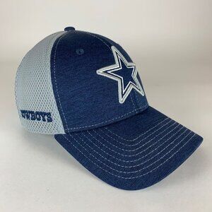 Dallas Cowboys NFL Navy Blue Gray New Era 9Forty Strapback Adjustable Hat